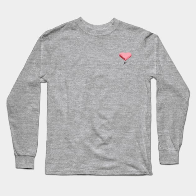 Jhoni The Voice "Love Eraser" Song Pocket Tee Long Sleeve T-Shirt by jhonithevoice